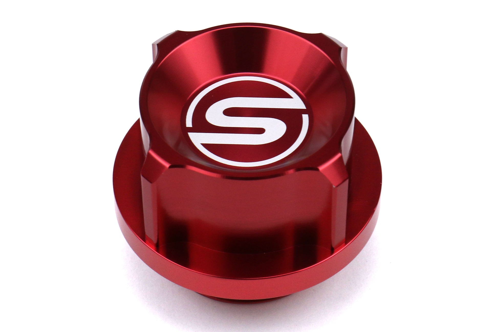 SBSSSOILCAP-RD SubiSpeed Oil Filler Cap - 2015+ WRX / 2015+ STI / 2013+ BRZ-Red,