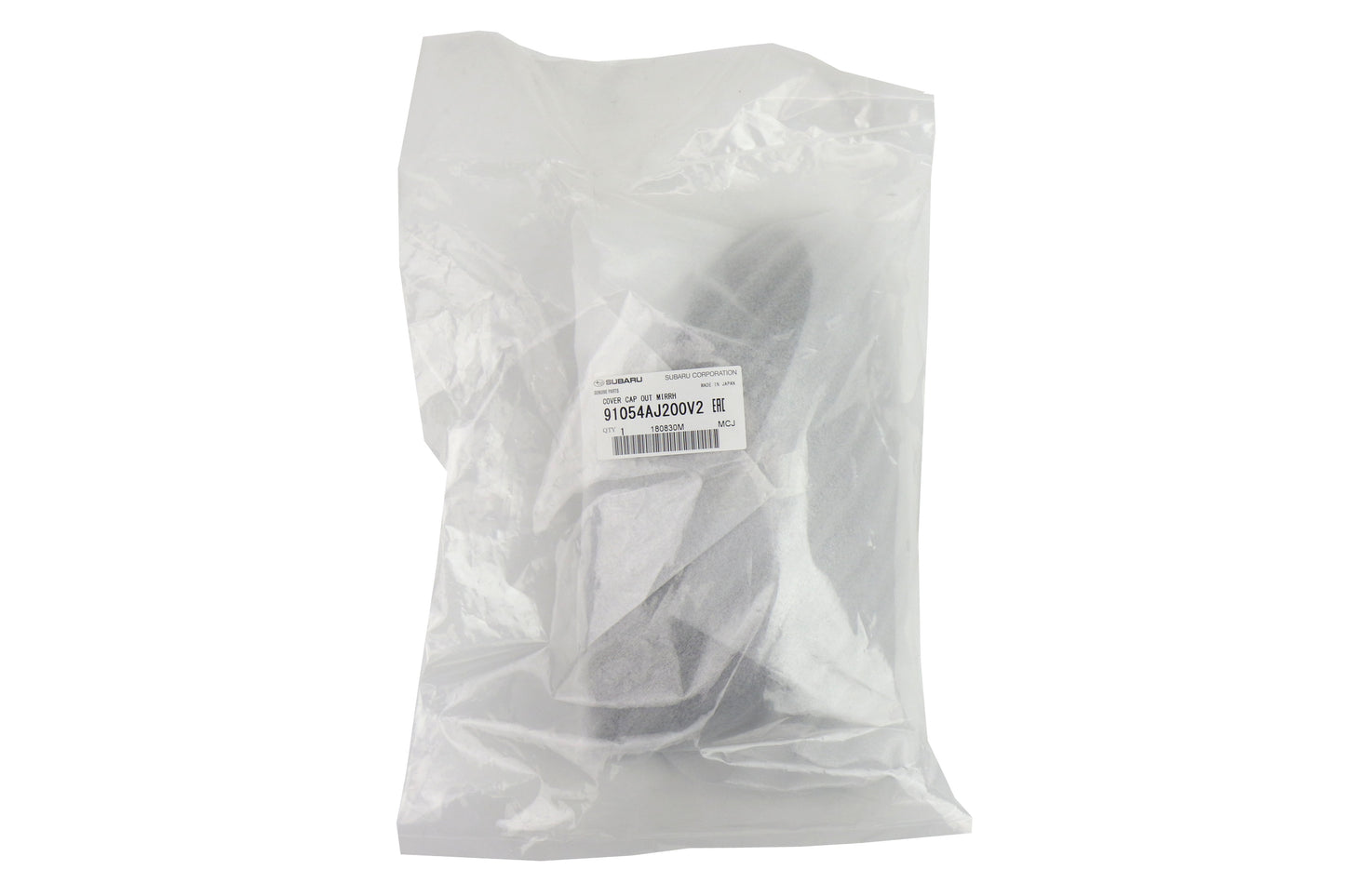 SUB91054AJ-D4S-KIT D4S Crystal Black Silica Mirror Covers - 2014+ Forester,