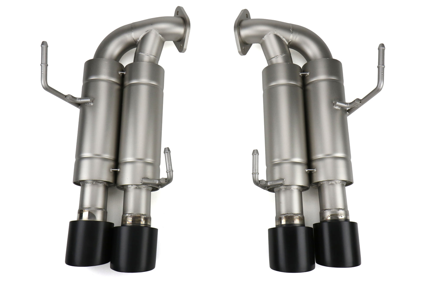 CPESBAE00002B CP-E Austenite Axle Back Dual Mufflers - 2015+ WRX / STI-Black,