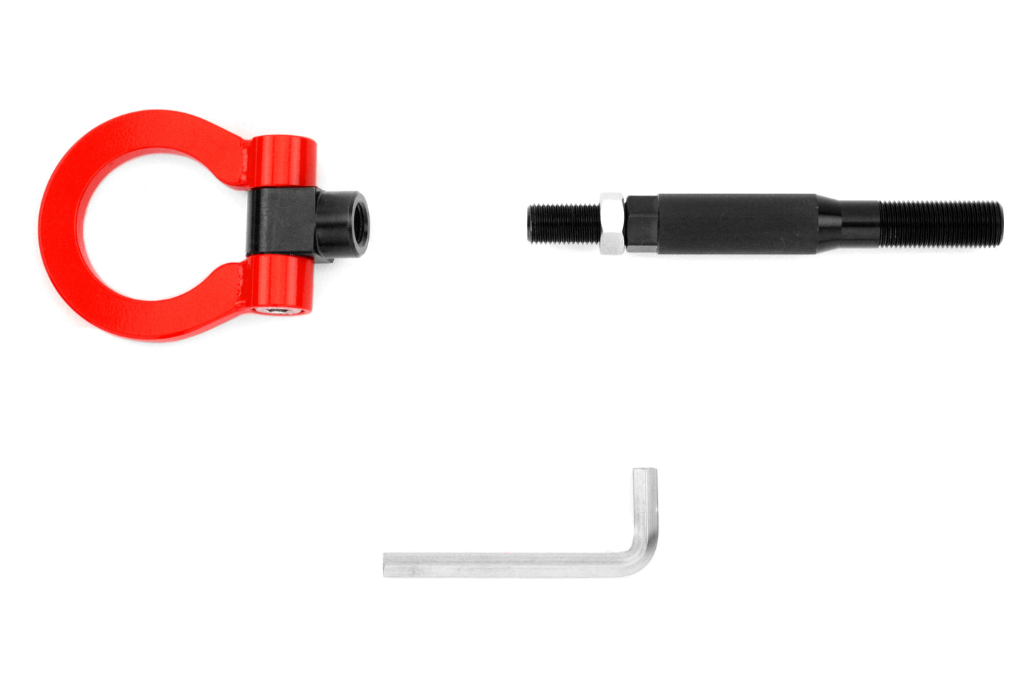 BEAS106024TF-FSA Beatrush Front Tow Hook - 2015+ WRX / 2015+ STI-Red,