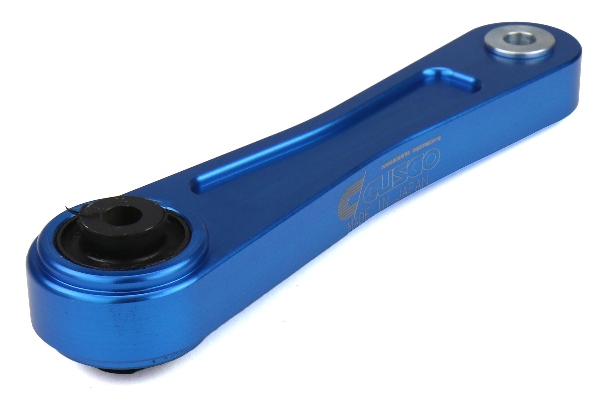 CUS6A1 911 PS Cusco Pitch Stop Mount Billet Aluminum w/ HD Rubber Blue - 15+ WRX / STI / 14-18 Forester,