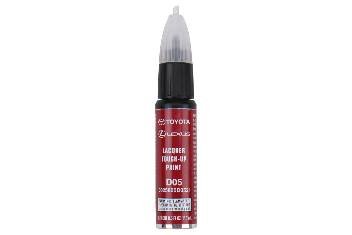 TOY00258-00D05-21 Toyota Touch Up Paint-Renaissance Red 2.0,