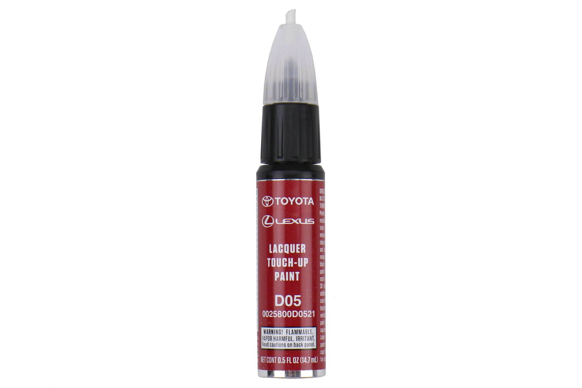 TOY00258-00D05-21 Toyota Touch Up Paint-Renaissance Red 2.0,