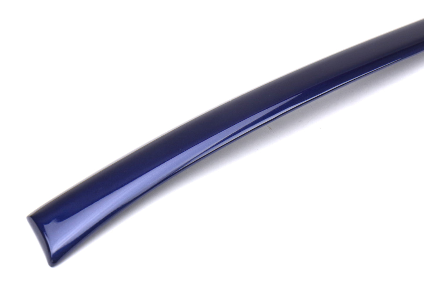 OLM Paint Matched Trunk Hole Delete for OEM Short Spoiler - Galaxy Blue Pearl - 2015-2021 Subaru WRX / STI