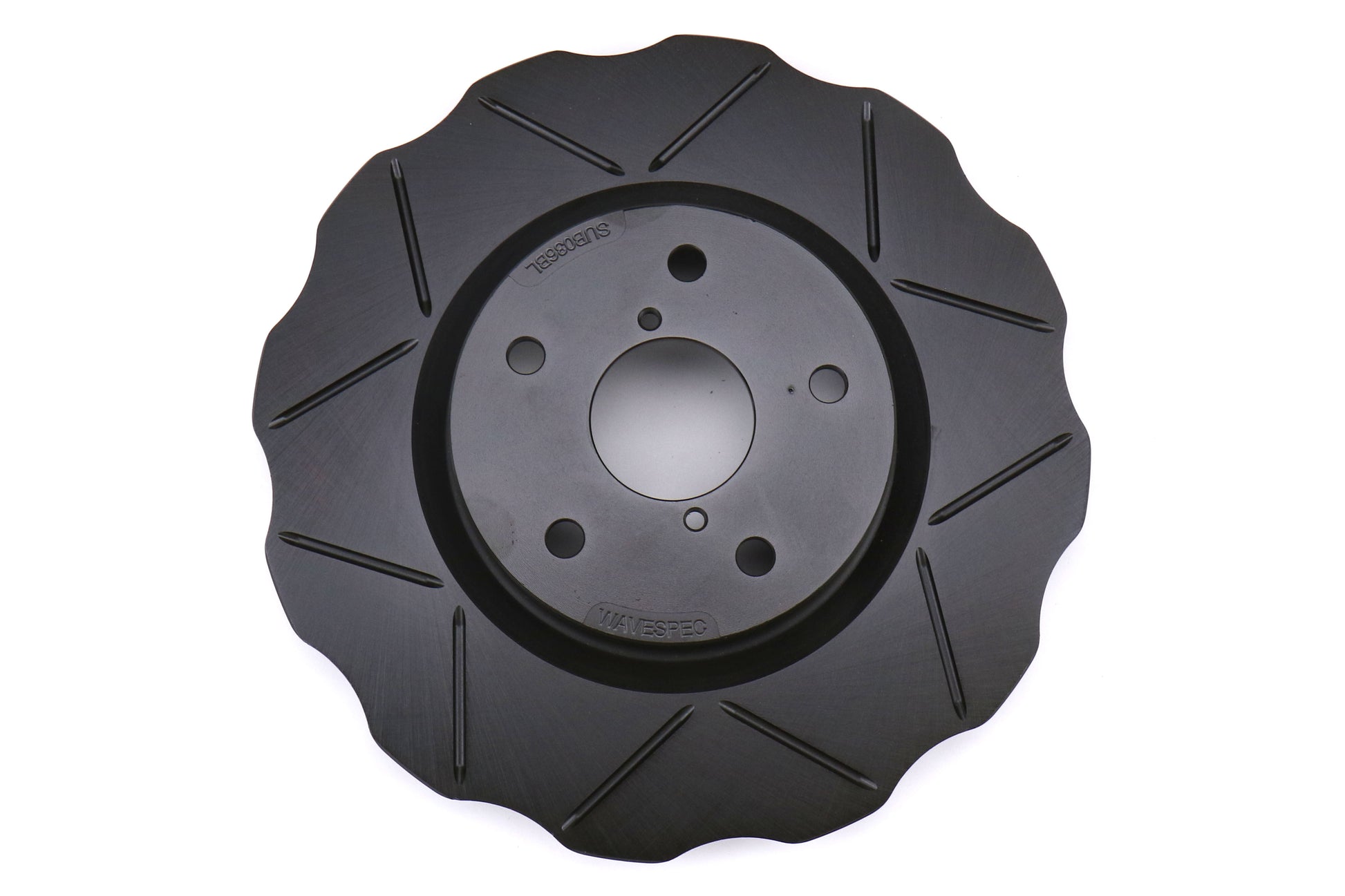 WAVSUB036BL WaveSpec Black Line Front Rotor - 2015+ WRX,
