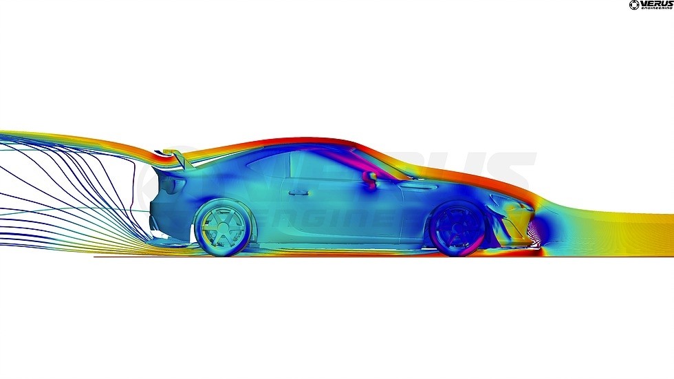 VERA0176A Verus Carbon Fiber Duck Bill Spoiler - 2013+ FT86,