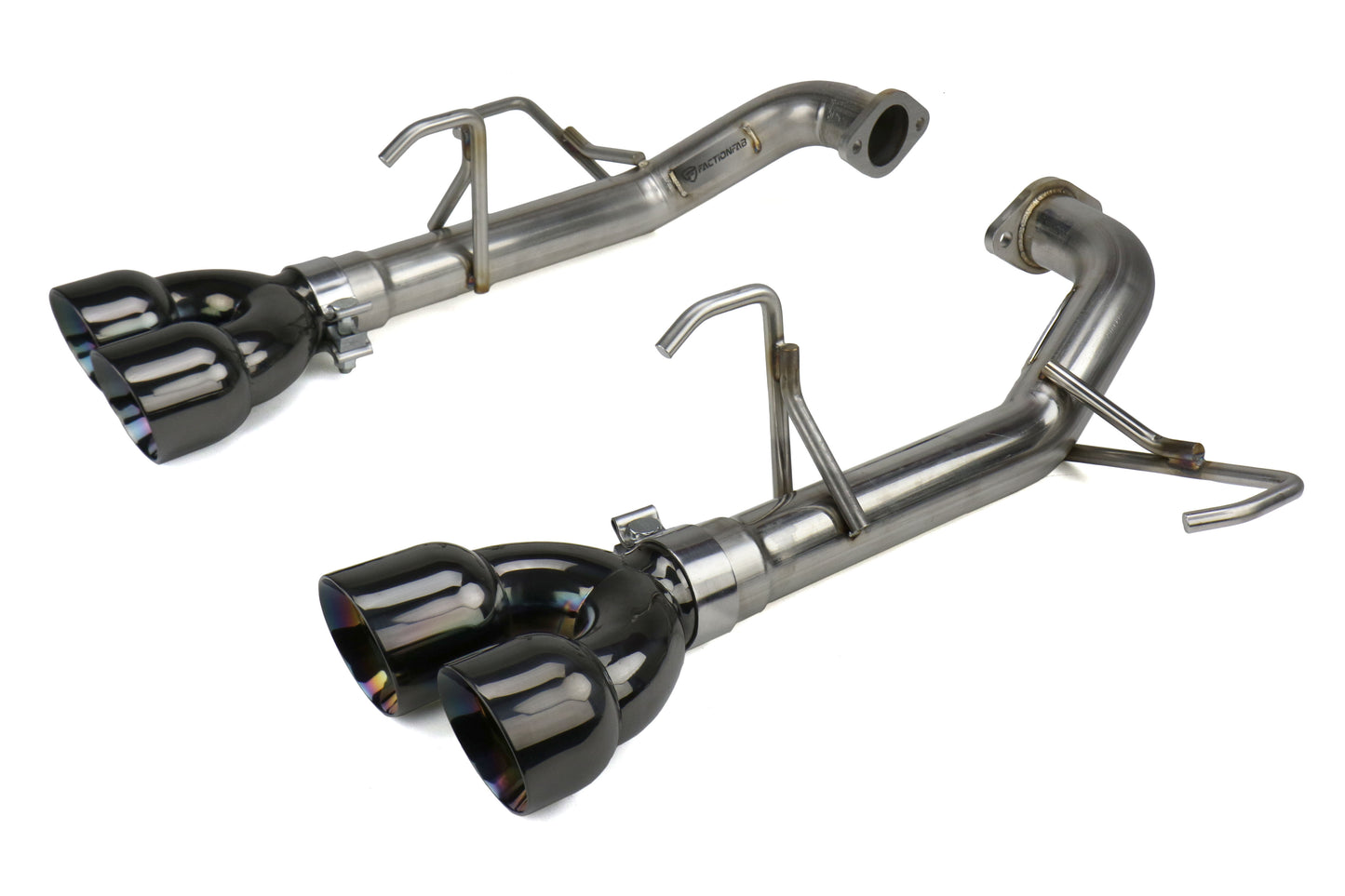 FactionFab Axle Back Exhaust Matte Carbon Tip - 2011-2014 Subaru WRX / STI Sedan
