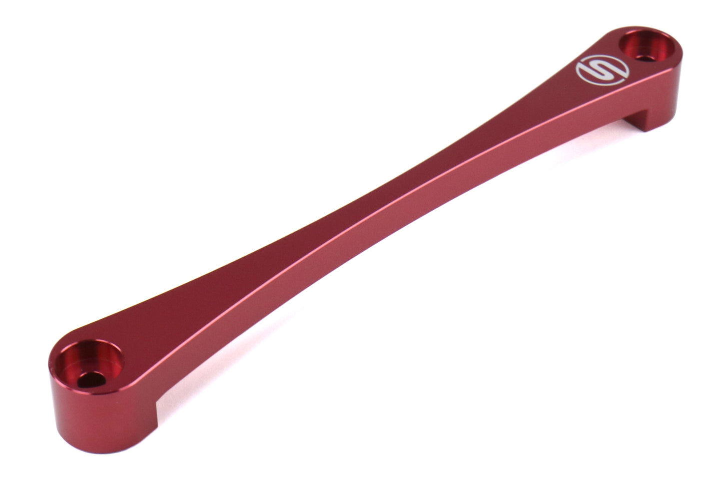 SBSSSBATRD SubiSpeed Aluminum Battery Tie Down - 2015+ WRX / 2015+ STI / 2013+ BRZ-Red,