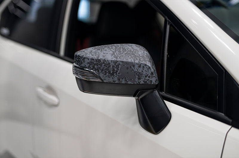 OLMA.70180.2 OLM Graphic Design Mirror Covers (Urban Camo) - 2015-2020 Subaru WRX & STI,