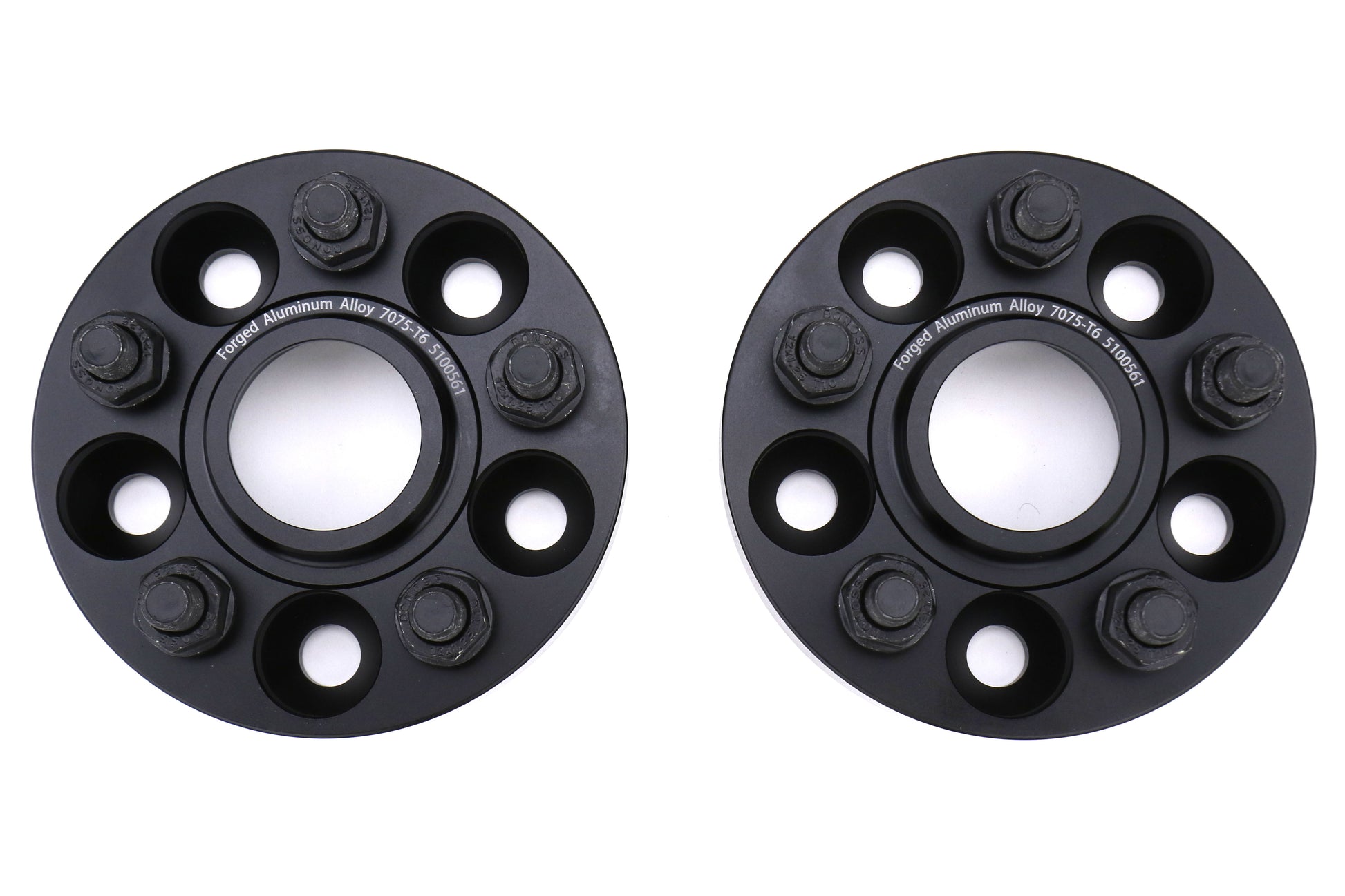 TQSTS-WS-552 Torque Solution Forged Aluminum Wheel Spacers 5x100 25mm Pair - Subaru Models (inc. 2002-2014 WRX),
