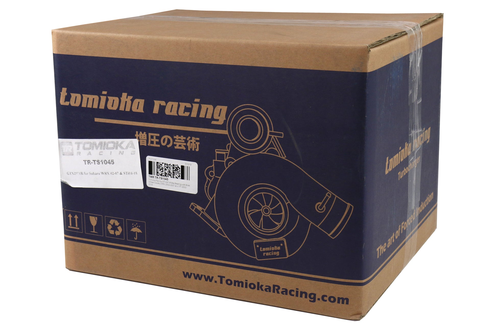 TMRTR-TS1045 Tomioka Racing GTX2971R Ball Bearing Turbo with Billet Wheel - 2015-2020 Subaru STI,