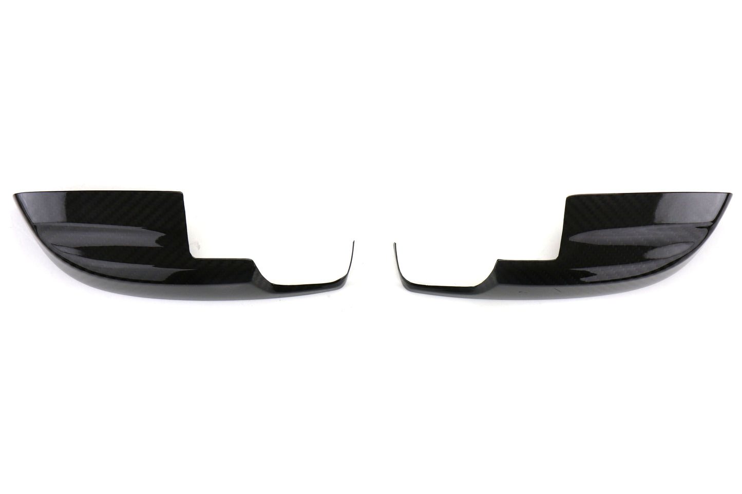 OLMMRC-WRX14-BGDCF OLM S-line Dry Carbon Fiber Mirror Covers (lower) - 2015+ WRX / 2015+ STI-Gloss Carbon Fiber,