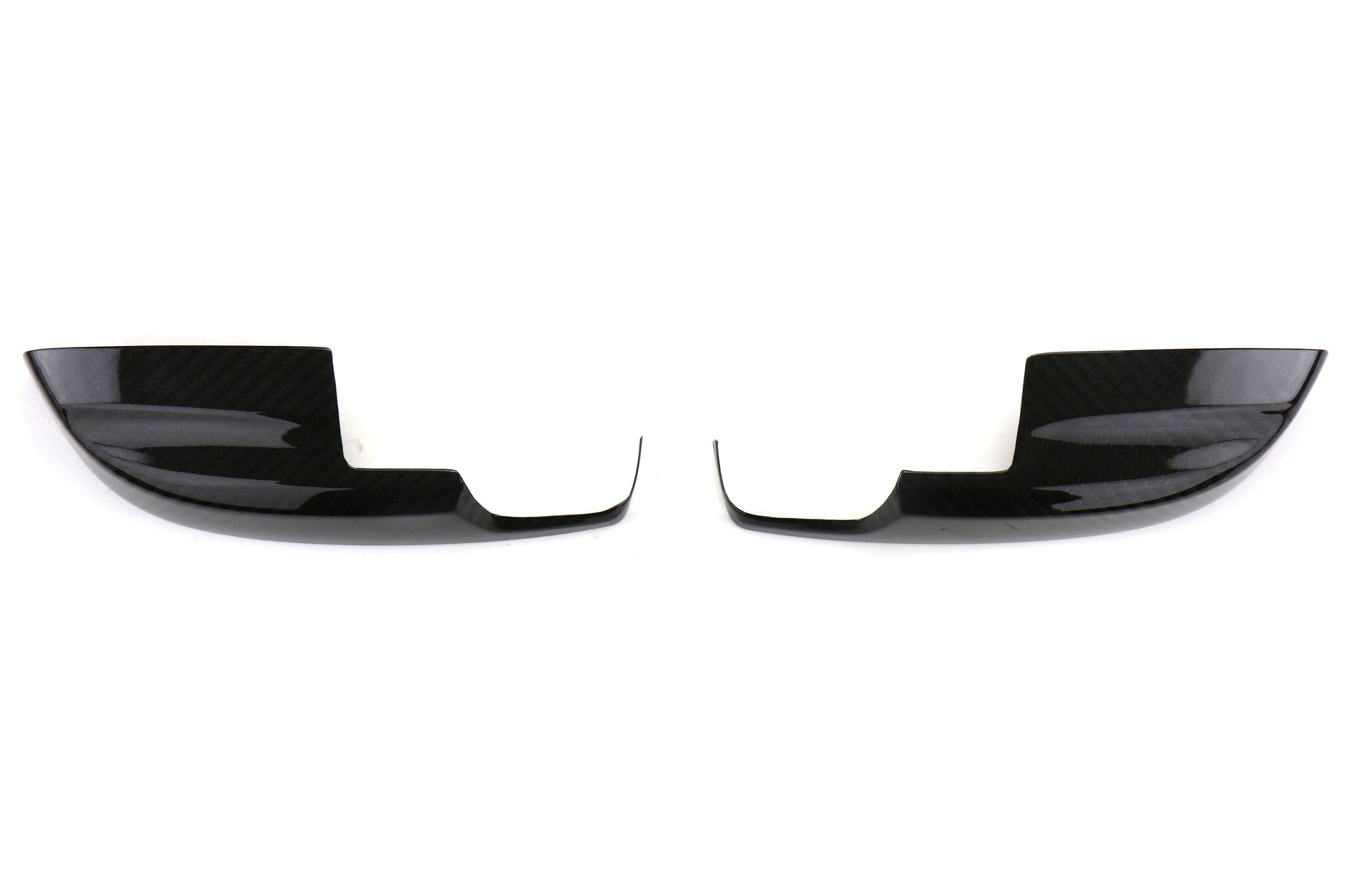 OLMMRC-WRX14-BGDCF OLM S-line Dry Carbon Fiber Mirror Covers (lower) - 2015+ WRX / 2015+ STI-Gloss Carbon Fiber,