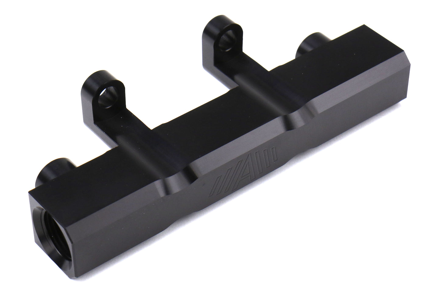 ALUALM-FUEL-RAIL Aluminati Billet Top Feed Fuel Rails - 2015+ STI-Black,