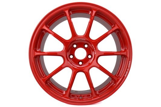 VLKWKZX43DHR Volk ZE40 Hyper Red 18x9.5 +43 Face 2 - 2013+ FT86x4,