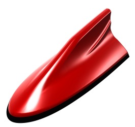 BATFDA9-C7P Shark Fin Antenna (Red) - 2013+ FT86,