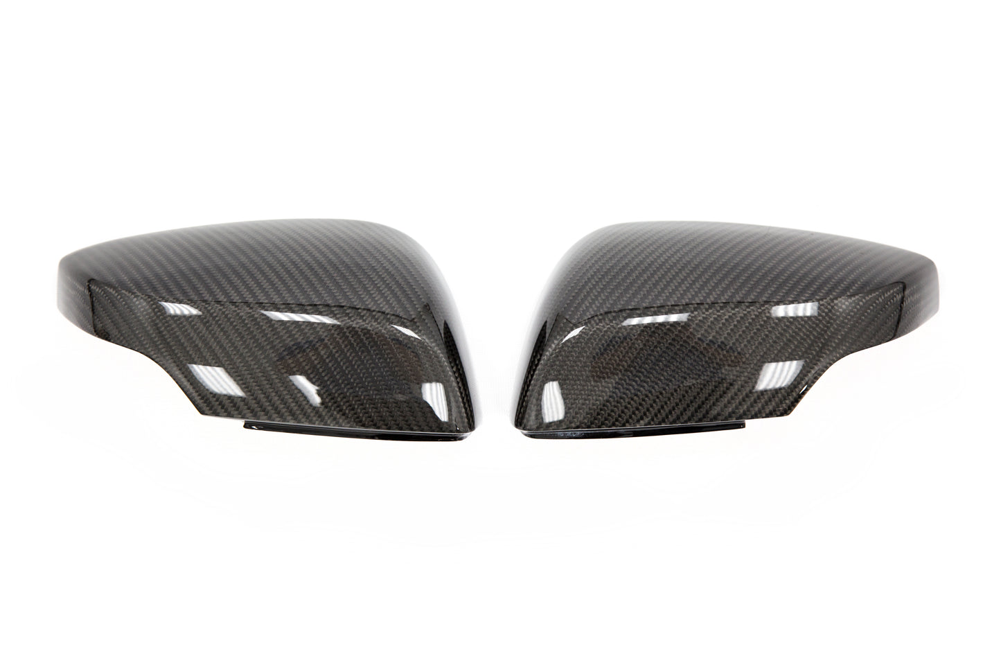 CBR15WRXMIR-CFA Carbon Reproductions Replacement Mirror Covers (With Turn Signal Hole) - 2015+ WRX / 2015+ STI,