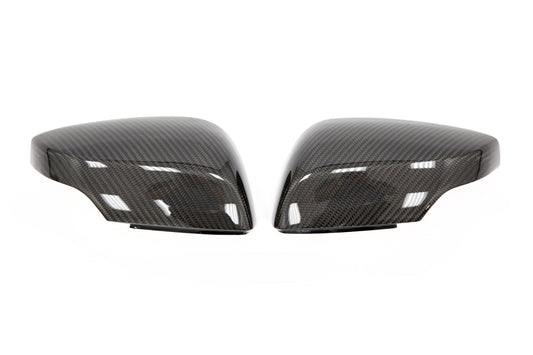 CBR15WRXMIR-CFA Carbon Reproductions Replacement Mirror Covers (With Turn Signal Hole) - 2015+ WRX / 2015+ STI,