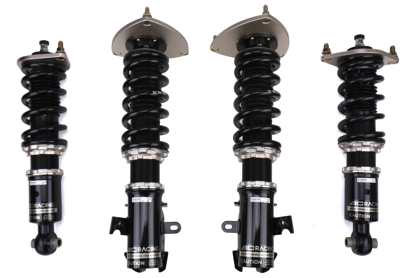 BCRF-25E-BR-9K-9K BC Racing BR Coilovers Extreme Low - 2015+ WRX / 2015+ STI-Default Springs-9k-9k,