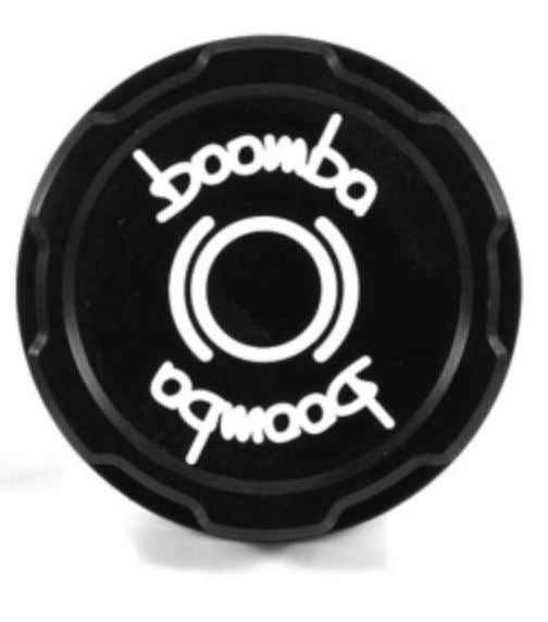 BBA31010110100 Boomba Racing Brake Reservoir Cover Cap Black - 2015+ Subaru WRX,