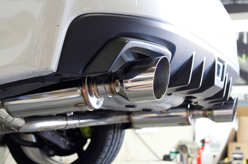 MXPMXCRVAS MXP Dual Single Tip Catback Exhaust - 2015-2020 Subaru WRX & STI,