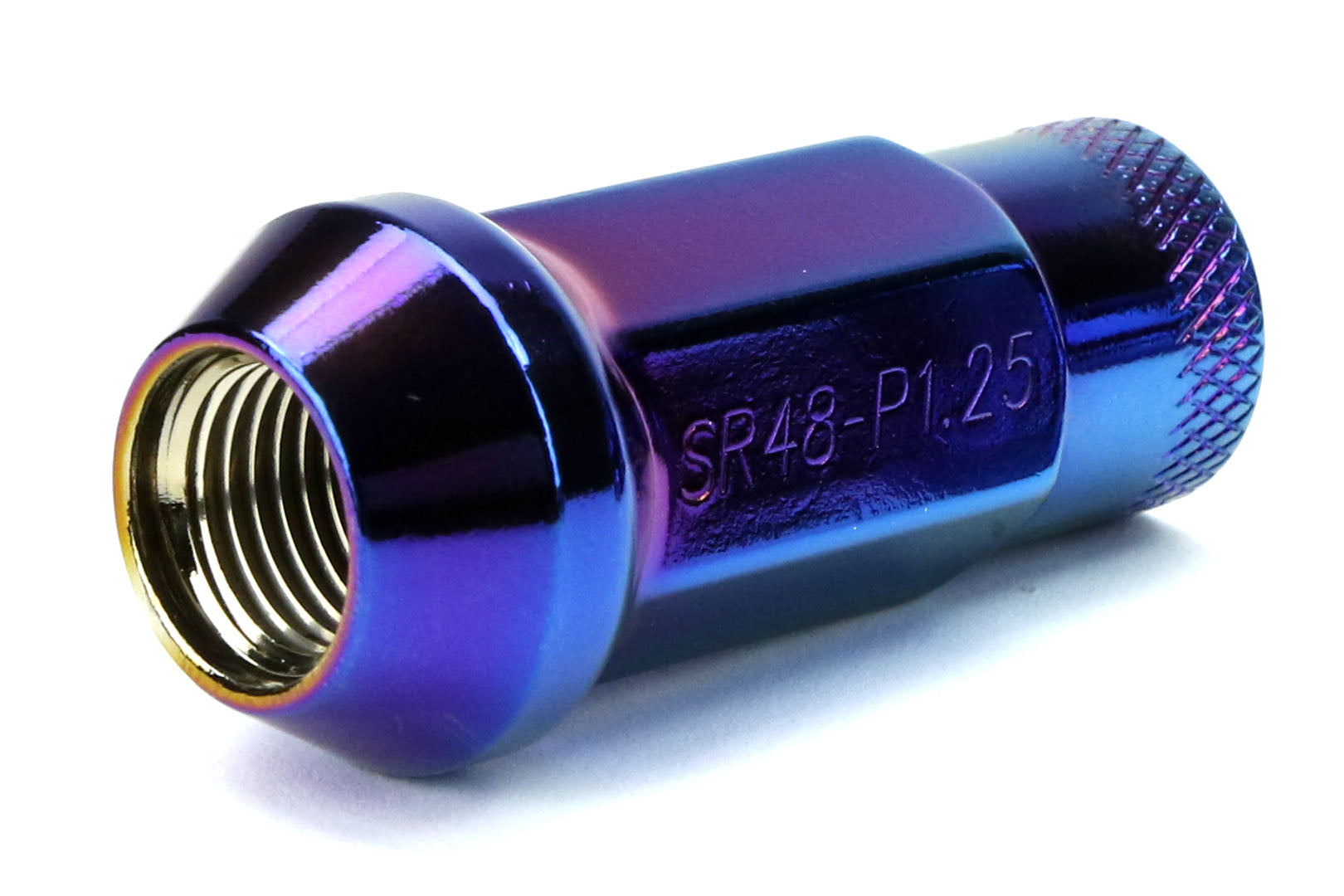 KIC32905UN Muteki SR48 Open End Lug Nuts - Burning Blue,