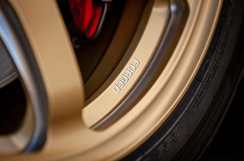 COB8W4625S COBB Tuning Titan7 T-D6 COBB Edition 18x9.5 +40 Cyber Gold Wheels - 2015-2021 Subaru WRX & STI,