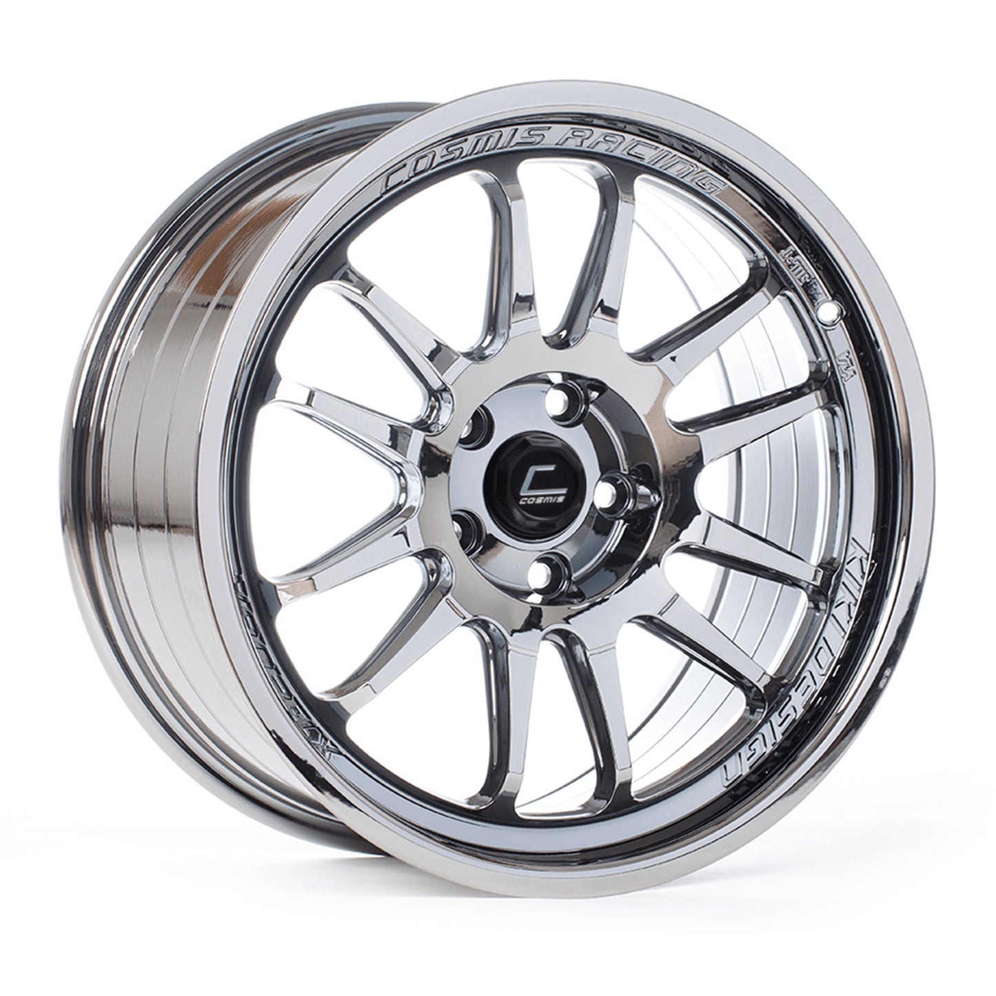 CSMXT206R-1890-33-5X114.3-BC Cosmis Racing XT-206R 18x9 +33mm Black Chrome,