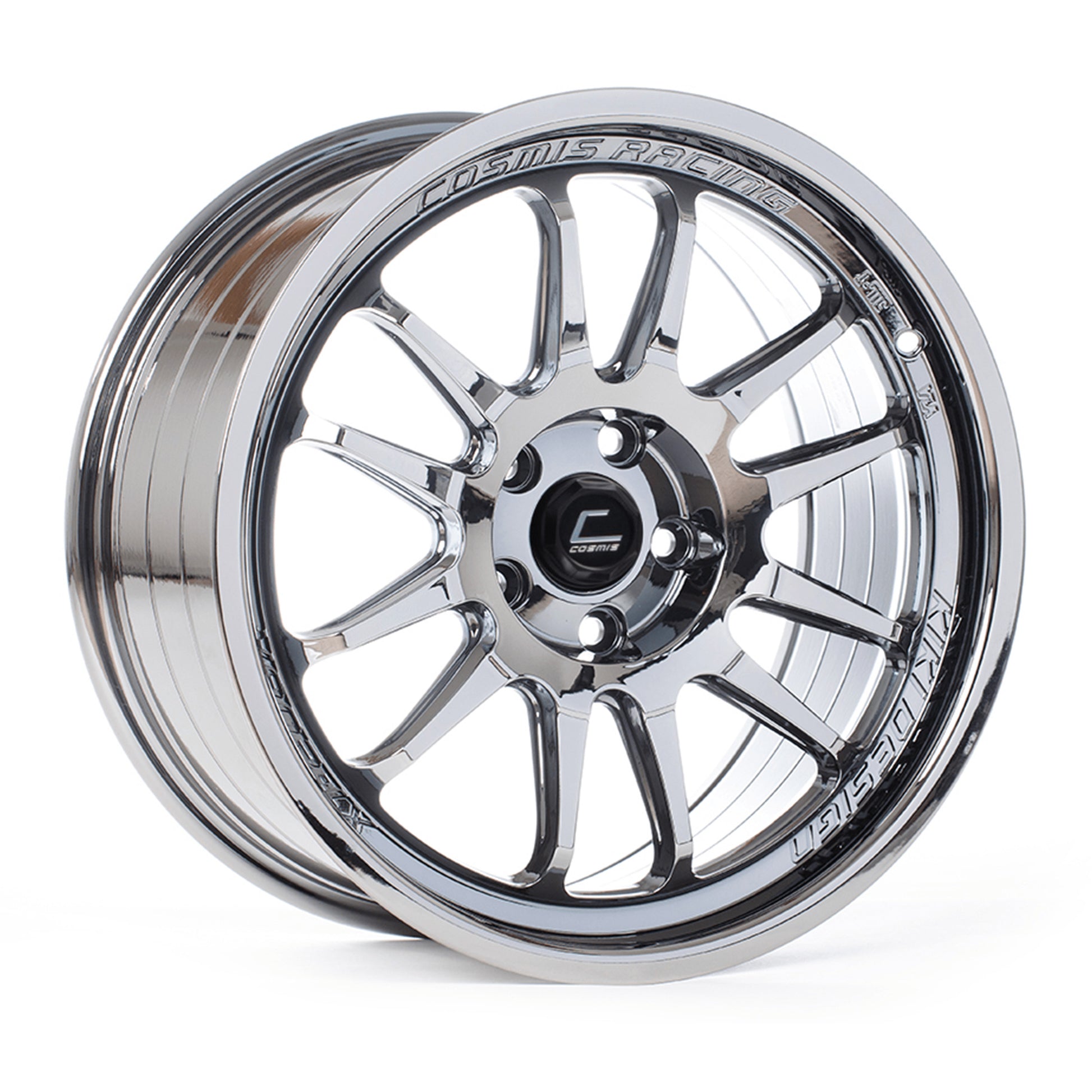 CSMXT206R-1890-33-5X114.3-BC Cosmis Racing XT-206R 18x9 +33mm Black Chrome,