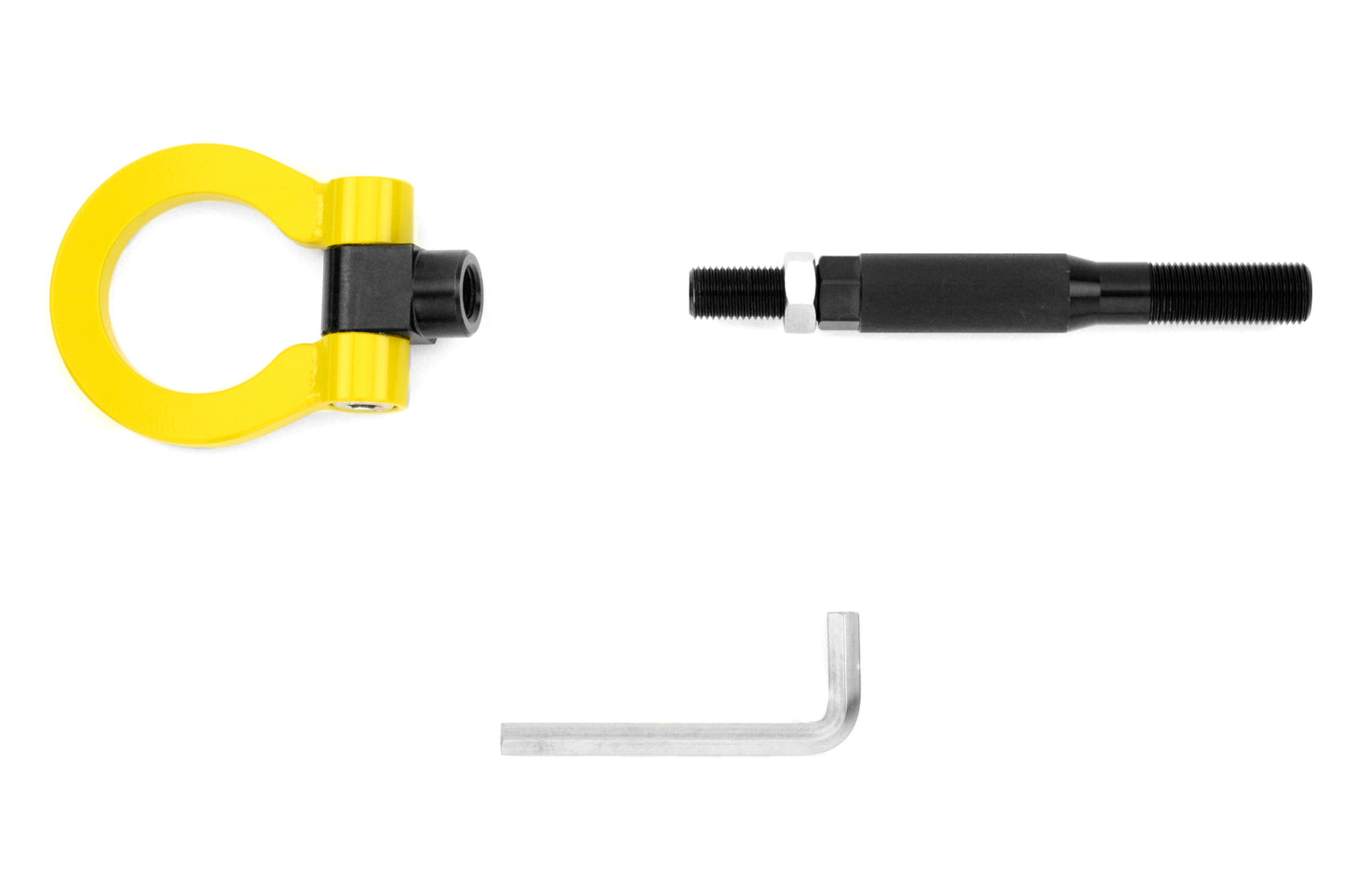 BEAS106024TF-FS Beatrush Front Tow Hook - 2015+ WRX / 2015+ STI-Yellow,