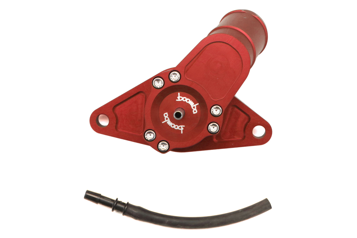 Boomba Racing Blow Recirculating Bypass Valve Red - 2015-2021 Subaru STI