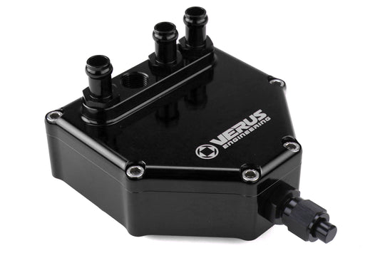 VERA0002A-BLK Dual Air Oil Separator, Multi-Stage Filtering - 2013+ FT86-Black,