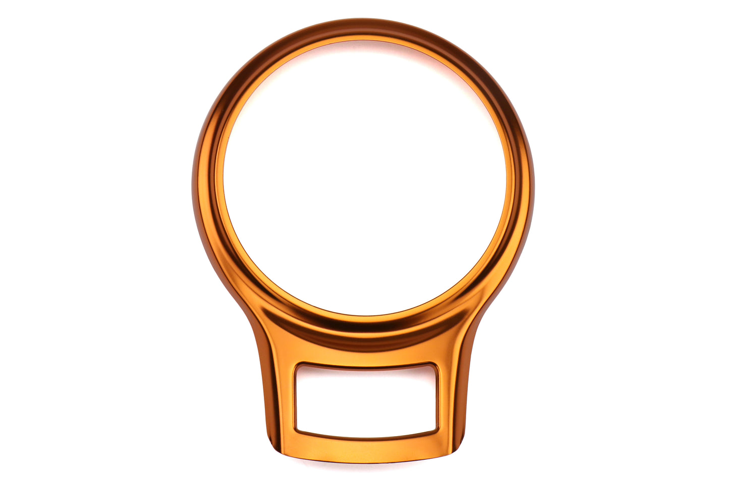 GCSGCSSHIFTTRIMOR Anodized Aluminum Shifter Plate Trim Bezel - 2013+ FR-S / BRZ-Orange,