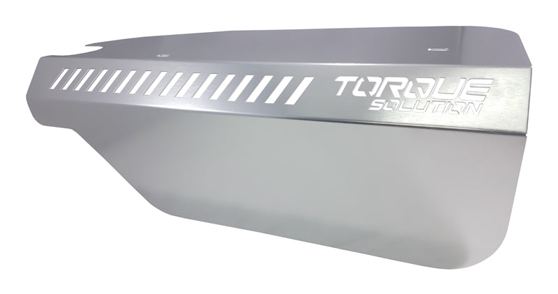TQSTS-SU-289S Torque Solution Engine Pulley Cover - 2015+ WRX / 2014+ Forester XT-Silver,