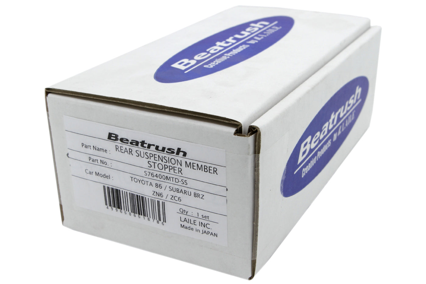 BEAS76400MTD-SS Beatrush Frame Stopper (Rear) - 2013+ FT86,