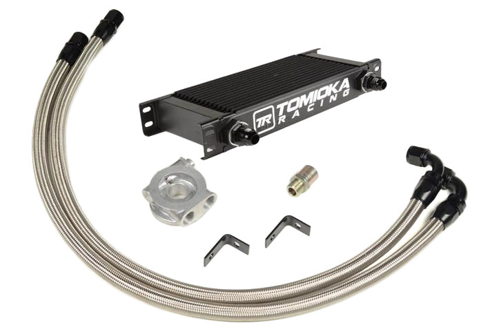 TMRTR-ES2043 Tomioka Racing Oil Cooler Kit with Thermostat - 2015-2020 Subaru WRX,