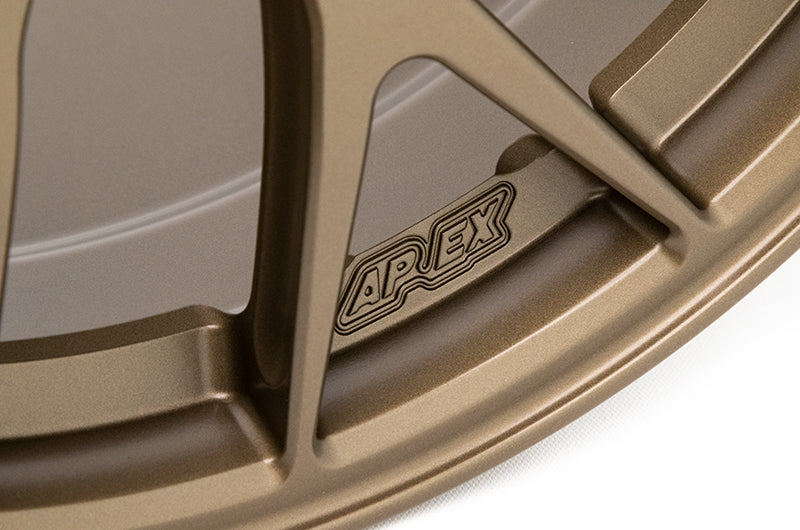 AXREC7R1795ET40-5100-561-SBZ Apex Race Parts 17x9.5 +40 EC-7R Forged Satin Bronze,