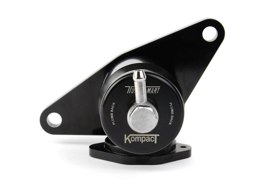 Turbosmart Recirculating Blow Off Valve Kompact Plumb Back Black - 2002-2007 Subaru WRX / 2004-2014 Subaru STI / 2006-2008 Subaru Forester XT