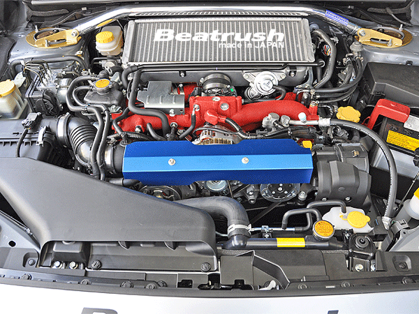 BEAS146020PCA Beatrush Pulley Cover - 2015+ STI-Blue,