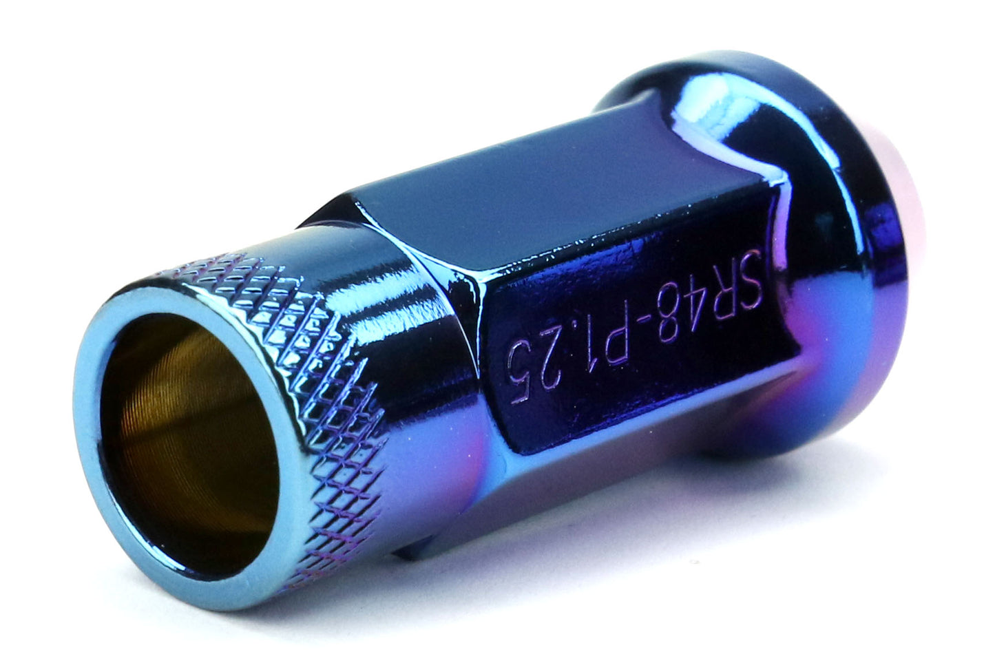 KIC32905UN Muteki SR48 Open End Lug Nuts - Burning Blue,