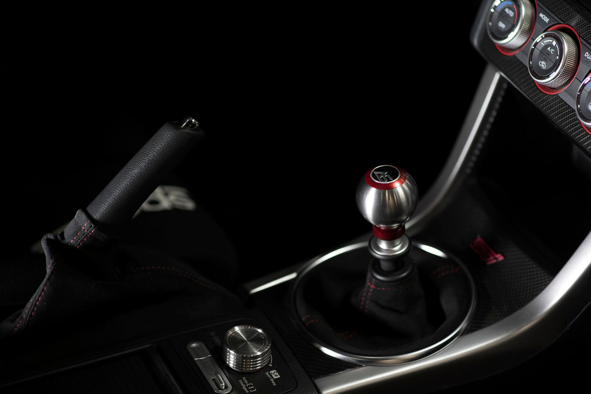 ASA1501020501 AutoStyled Subaru 6 Speed shift knob Red with SS Center,