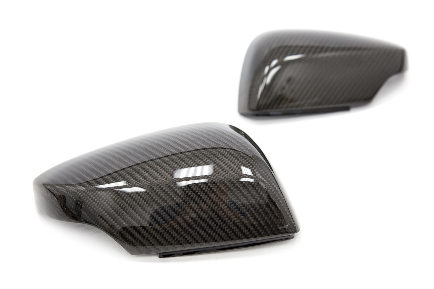 CBR15WRXMIR-CFA Carbon Reproductions Replacement Mirror Covers (With Turn Signal Hole) - 2015+ WRX / 2015+ STI,