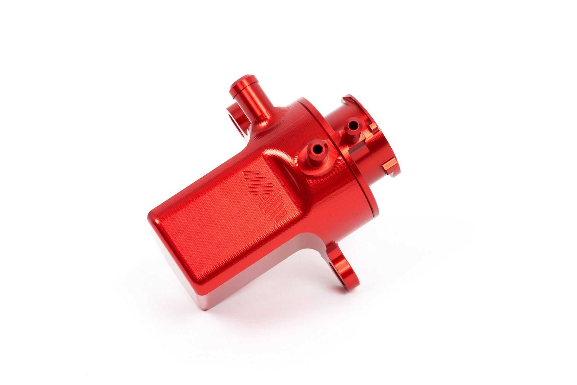 ALUALM-COOL-EXP-RED Aluminati Coolant Expansion Tank Red - 2002-2007 Subaru WRX / 2004+ Subaru STI,