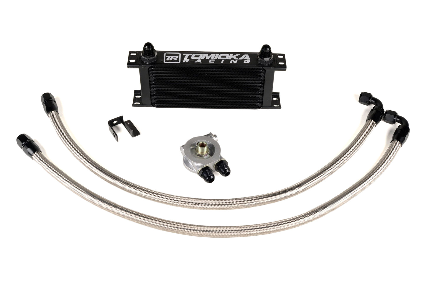 TMRTR-ES2038 Tomioka Racing Oil Cooler Kit with Thermostat - 2015-2020 Subaru STI,