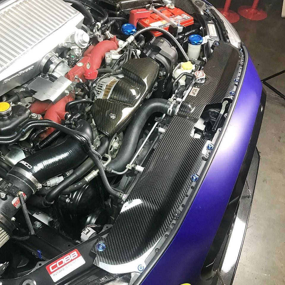 APPCF-815002 APR Carbon Fiber Radiator Cooling Plate - 2015+ WRX / STI,