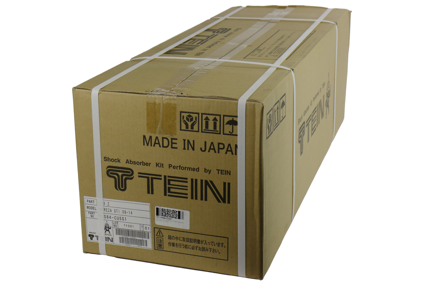 TEIVSS84-CUSS1 Tein Flex Z Coilovers - 2008-2014 Subaru STI,