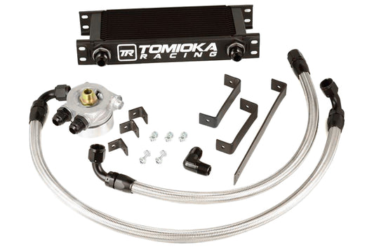 TMRTR-ES2040 Tomioka Racing Oil Cooler Kit with Thermostat - 2013-2020 FRS / BRZ / 86,