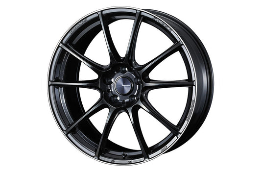 WedsSport SA25R MBK 19x8.5 +38mm 5x114.3 (Single Wheel)  - 2015-2024 Subaru WRX / 2015-2021 STI / 2019-2024 Forester