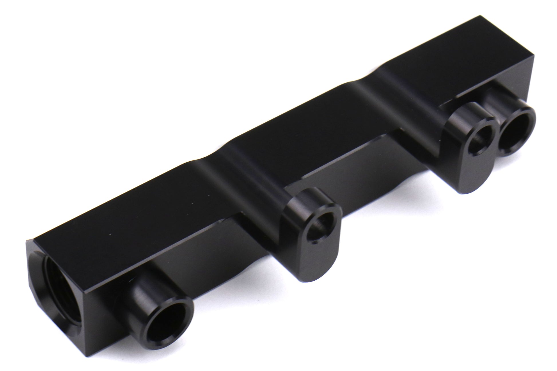 ALUALM-FUEL-RAIL Aluminati Billet Top Feed Fuel Rails - 2015+ STI-Black,