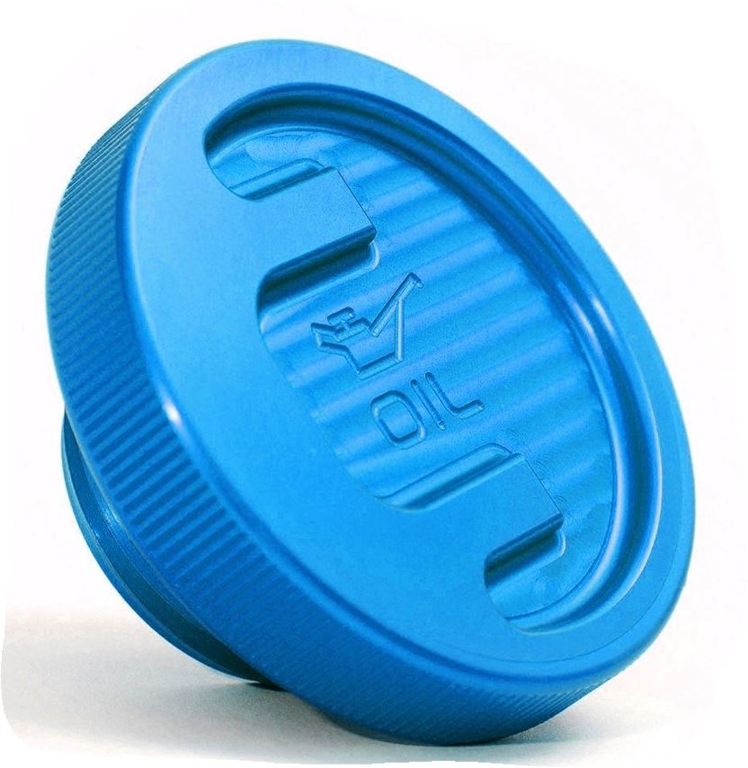 COB800500-BL COBB Billet Oil Cap - 2015+ STI-Blue,